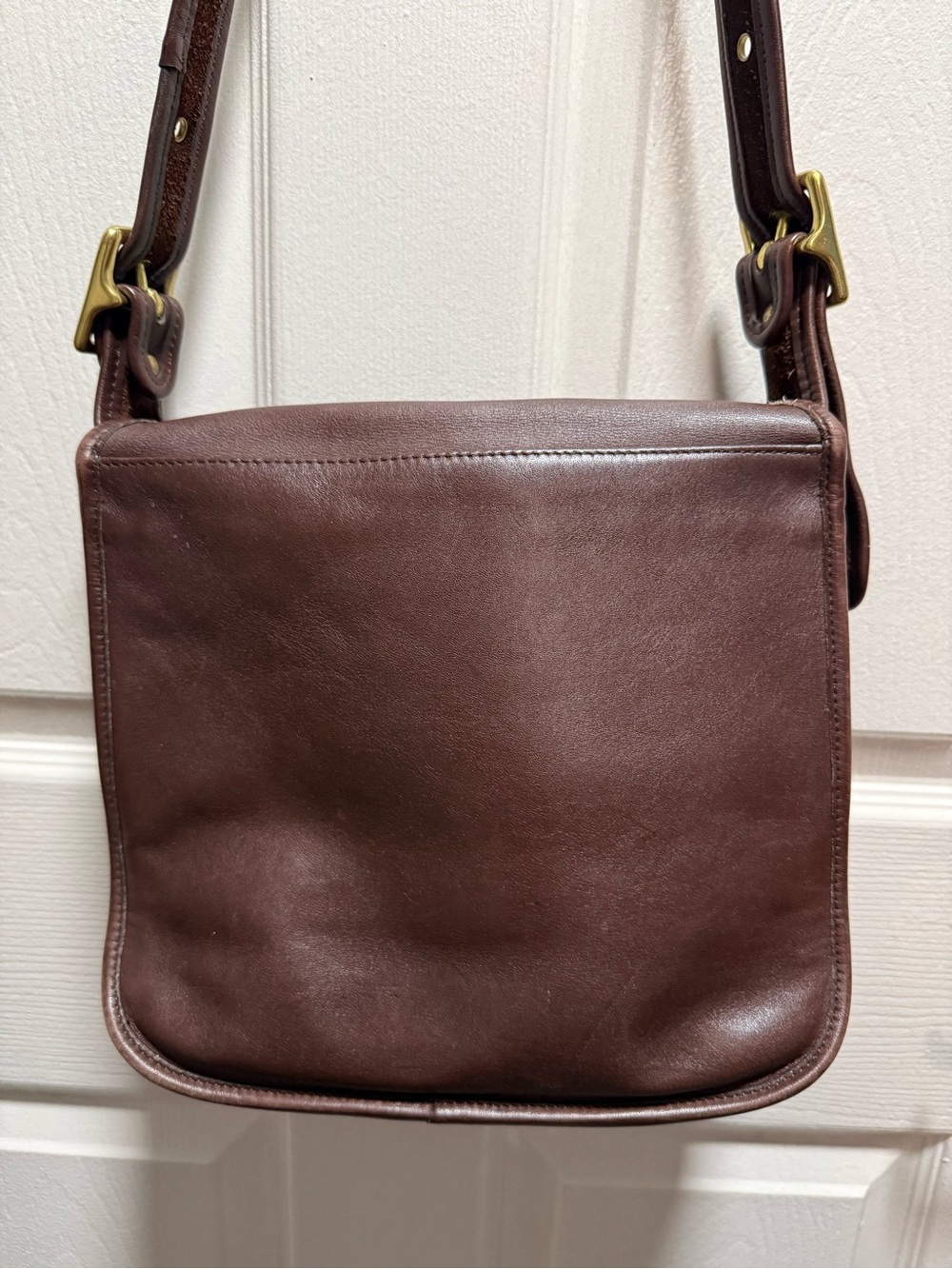 Beautiful vintage leather Coach purse chocolate brown - Picture 3 of 16